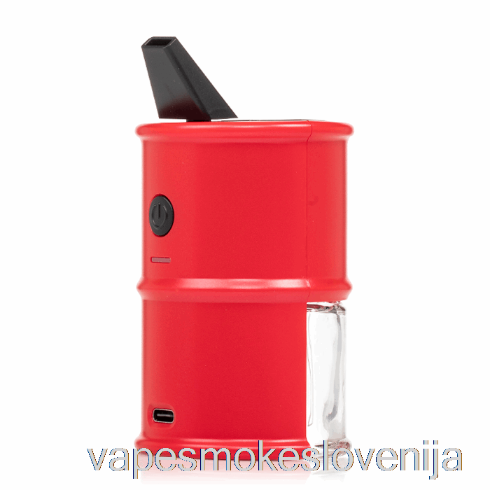 Vape Petrol Ooze Electro Barrel E-rig Rubinasto Rdeča